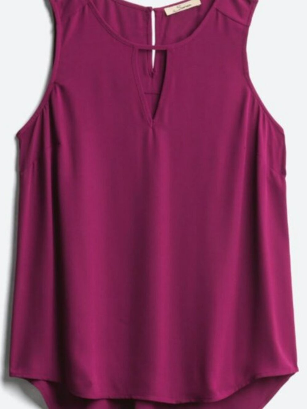 Keyhole Detail Blouse